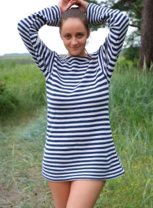 Huge boobs Eekat nude in the forest